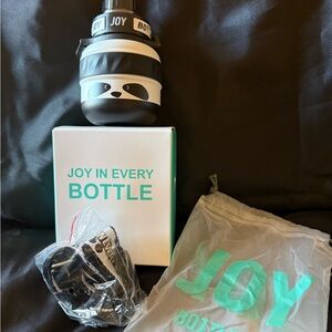 New Joy In Every Bottle Panda Water Bottle